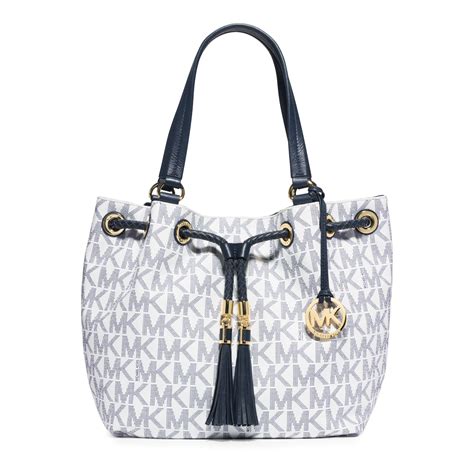 michael kors tag for purse|michael kors large logo tote.